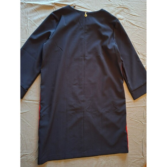 Tommy Hilfiger Angela Shift Knee Dress, Size Large, Navy, NWT, MSRP $99.50 - Picture 7 of 10